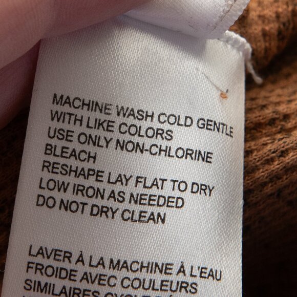 Anthropologie Pilcro Split Neck Top Leopard Print Animal Brown Black Size Large - Picture 5 of 7